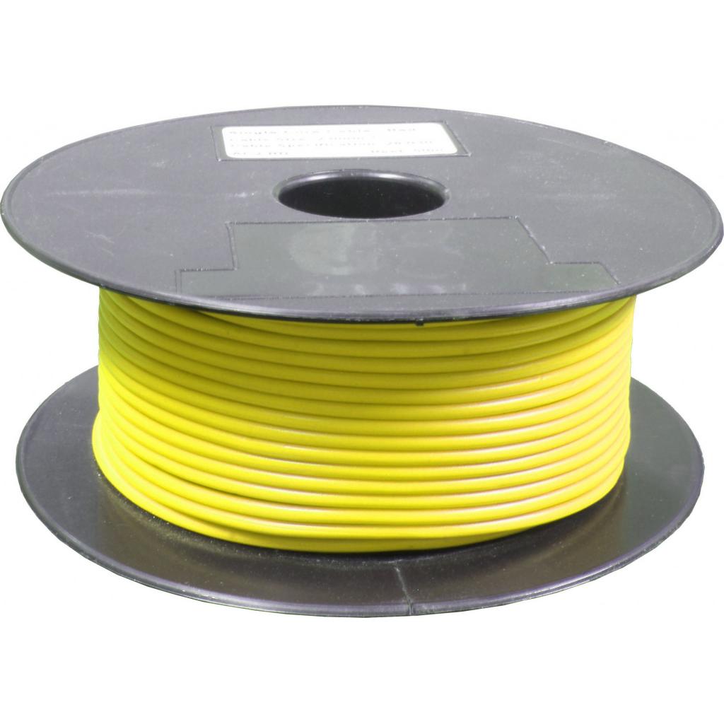 Single Core Cable 28/030 x 50m Yellow Car Van Truck Tractor lorry