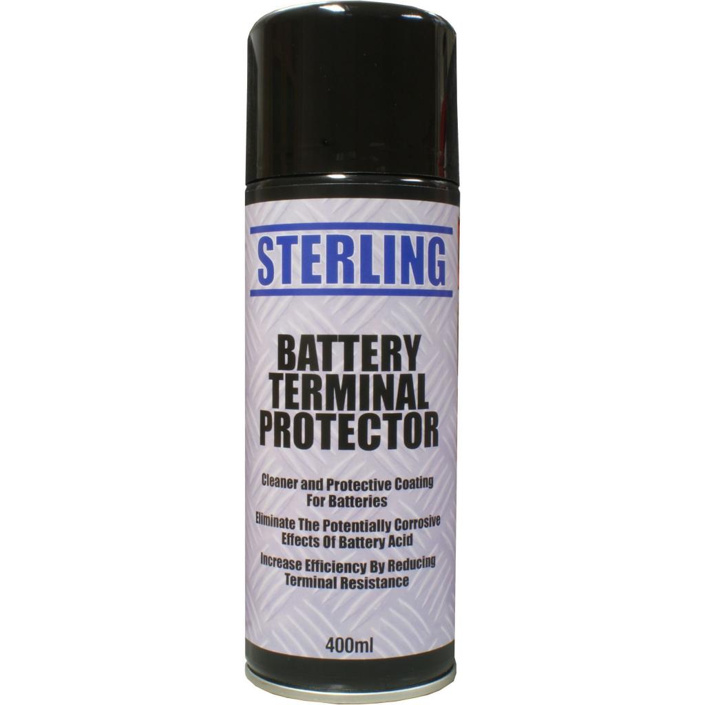 Sterling Battery Terminals Cleaner Aerosol/Spray (400ml) Anti