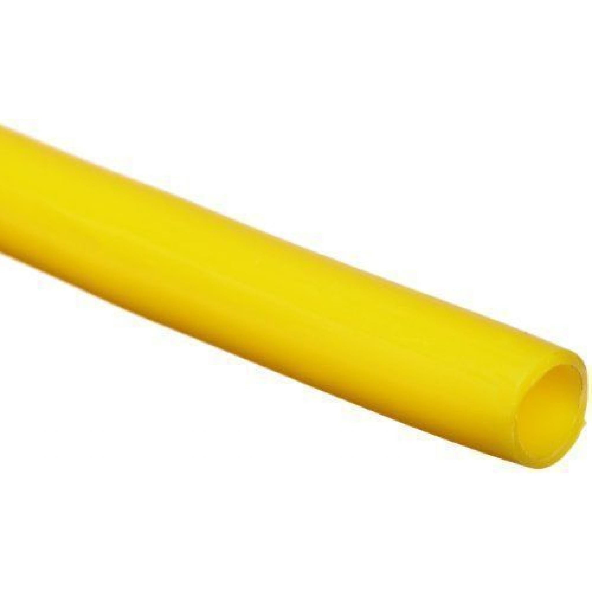 Semi Rigid Yellow Nylon Tubing 6mm O/D nylon tubing Pneumatic air
