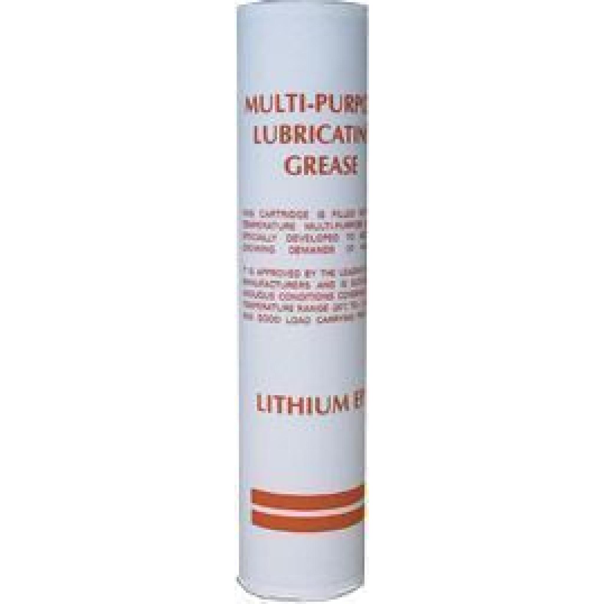 Lithium Grease Cartridge (400g) EP2 Grease Gun Cartridge Tube General