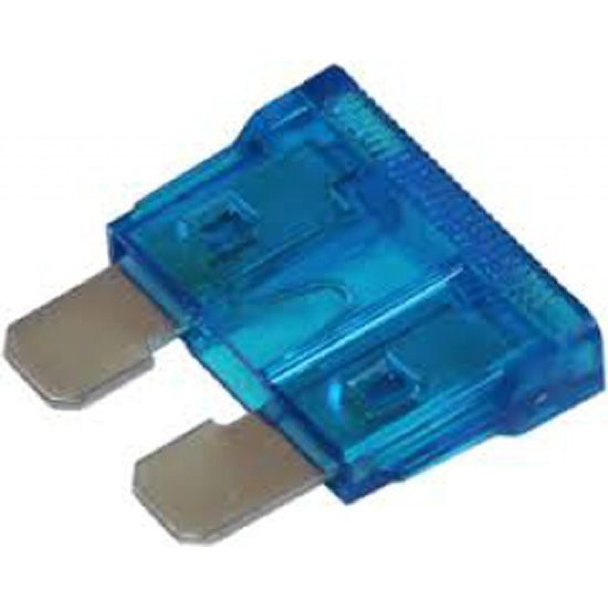 Blade Fuses 15 Amp (Blue) Blue Standard Blade Wedge Spade Fuse Car