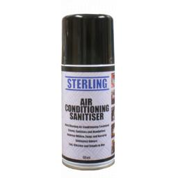 Sterling Air Con Sanitiser Bombs- Aerosol/Spray (150ml) - Odour Bomb Air Conditioning Neutraliser & Sanitiser Cleaner Car Van Valet