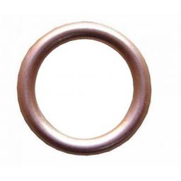 Copper Compression Washers 14 x 22 x 2 - Sealing Crush Hollow Washers Oil Seal Car Sump Metric Plumbing 