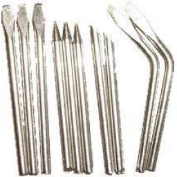 Pack of Spare Tips (10) to suit SOL9 soldering iron - DIY Electronics Plumbing Mechanic Car electric Solder electrical
