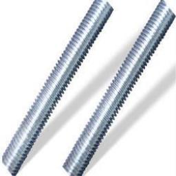 Screwed Rod 6mm (10)  - Threaded Bar Metric Steel Zinc Plated All Fully Thread Studding Rod Fastener