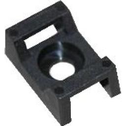 Cable Ties Cradle 9.0mm Black - Base Saddle Cradle Mounts Bases Wire Clips Clamps Cable Ties Holder