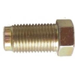 Copper Brake Pipe Nuts 10mm x 1mm Long Male (50) - Car auto connectors Nuts Unions 