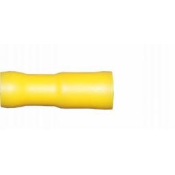 Yellow Bullet Receptacle 5.0mm (crimps terminals) - Yellow Car Auto Van Wiring Crimp Electrical Crimping Bullet Joiner Connectors - Auto Electric Cable Wire