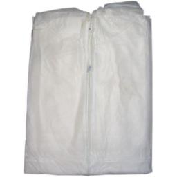 Overalls Disposable - White Coveralls Painters Protective Overall Boiler Suit Hood Lab Coat