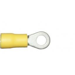 Yellow Ring 5.3mm (2BA) (crimps terminals) - Yellow Car Auto Van Wiring Crimp Electrical Crimping Ring Joiner Connectors - Auto Electric Cable Wire