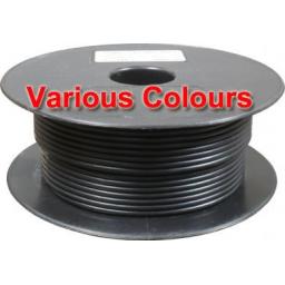 Thin Wall Cable 28/0.30 (2.0mm≤) - Car Van Truck Tractor lorry Automotive Auto Electric Marine Cable Round Trailer Wire Wiring  PVC  25 amp- Single (50m) - Car Van Truck Tractor lorry Automotive Auto Electric Marine Cable Round Trailer Wire Wiring  PVC 