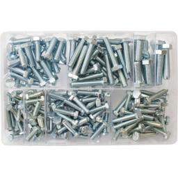 Assorted Setscrews 3/16-3/8 UNF (200) used with Nuts and Flat Washers 8.8 High Tensile Fasteners Bolts Set Screws Imperial
