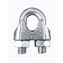 Wire Rope Grips - 3mm (10) Cable Clamp Grip Steel Metal Wire U Bolts Fixing