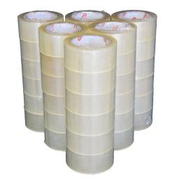 Parcel Tape 50mm x 66m (Clear) - Taping Parcel Packing Packaging Cellotape Carton Box Sealing Warehouse
