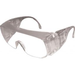 Polycarbonate Overspecs (BS EN166) Visitor Safety Glasses Spectacles Over Specs Eye Protection