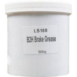 B2H Brake Grease (500g) - Suits Aluminium Cylinders and Sensors Brake Caliper Pads Shoes Assembly Squeal Noise Grease 