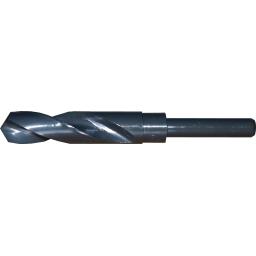 Blacksmiths Drill Bit 14.0mm - Drilling Reduced Shank 13mm Chuck Ground Flute Steel Metal Wood Plastic