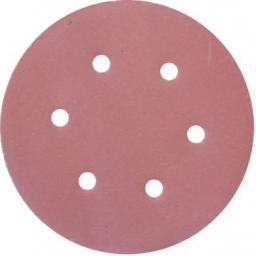 Hook & Loop Disc, 150mm (180 grit) (25)Sanding Disc Pad 6 Holes Sandpaper Grinder Sander Polisher Various grit