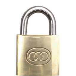 Brass Padlock 60mm - 2 keys Tool Locker Security Lock Shed Gate Luggage