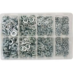 Assorted Spring Washers 3/16-3/8 (1000) used with Nuts and Flat Washers 8.8 High Tensile Fasteners Bolts Set Screws Imperial