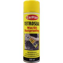 Tetroseal Clear Wax Oil (500ml) - Rustproofing Rust Clear Underbody Protection 