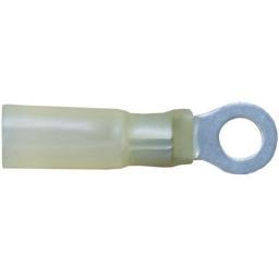Yellow Heatshrink Ring 5.3mm (25)  - Heatshrink Wiring Terminals Crimp 3:1 Adhesive Lined  Heat Shrink Waterproof