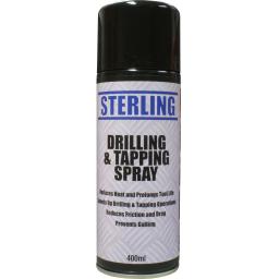 SterlingDrilling and Tapping/Cutting Aerosol/Spray (400ml) - Fluid Oil Drill Tap Sawing Broaching Metalwork Welding