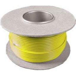 Single Core Cable 14/030 x 50m Yellow - Car Van Truck Tractor lorry Automotive Auto Electric Marine Cable Round Trailer Wire Wiring  PVC