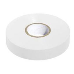 PVC insulation Tape BS3924 White 19mm X 20m - Electrical Insulating Flame Retardant Cable Repair Electric Wiring Colour 