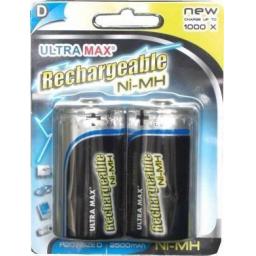 Rechargeable Battery/Batteries D (2)  - Rechargeable Battery/Batteries D Ni-MH  Toys