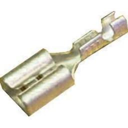 Uninsulated Spade Terminals  6.3mm (1.5mm≤ cable) Crimp Car Auto Wiring Electrical Female Connectors - Auto Cable