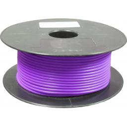 Single Core Cable 28/030 x 50m Purple - Car Van Truck Tractor lorry Automotive Auto Electric Marine Cable Round Trailer Wire Wiring  PVC