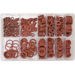 Assorted Box of  Fibre Washers IMPERIAL (610) - Red Fiber Board Seals Plumbing Heating Seal Tap Boiler 