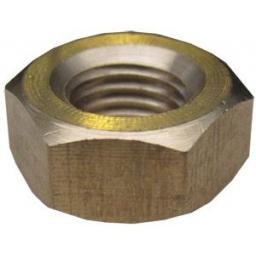 7/16" UNF Brass Exhaust Manifold Nuts - High Temperature