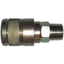 PCL Airline 100 Series - Male Thread 1/2" BSP - Coupling Connector Air Line Hosing Hose Compressor Fitting Air tool