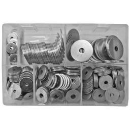 Assorted Repair Washers M5 - M10 (400) used with Nuts and Flat Washers 8.8 High Tensile Fasteners Bolts Set Screws Metric