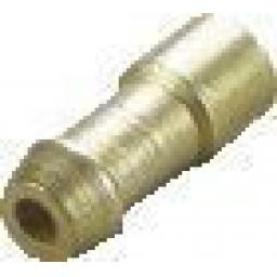 Uninsulated Brass Bullet Terminal Connector 4.7mm Crimp Type Up to 2mm≤ Cable - Classic type CB GT KH RD 