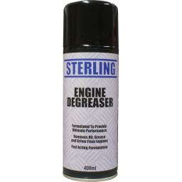 Sterling Engine Degreaser - Aerosol/Spray (400ml) -  Removes oil, grease and grime from engines