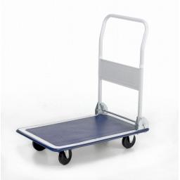 Folding Flat Bed Trolley - Platform Hand Trolley Truck Sack Cart Flat Bed Fold 150kg Transport