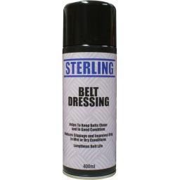 Sterling Belt Dressing Aerosol/Spray (400ml) - Anti Slip Belt Stops Belt Squeal Stops Slippage