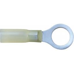 Yellow Heatshrink Ring 10.5mm (25)  - Heatshrink Wiring Terminals Crimp 3:1 Adhesive Lined  Heat Shrink Waterproof