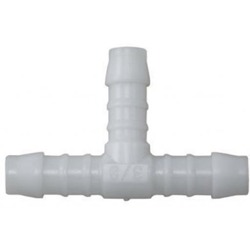 Hose Menders, T- Pieces 3/16" O/D (5mm)(5) - Plastic Nylon Pipe Repair Pond Windscreen Fuel Diesel Joiner Connector Air Water