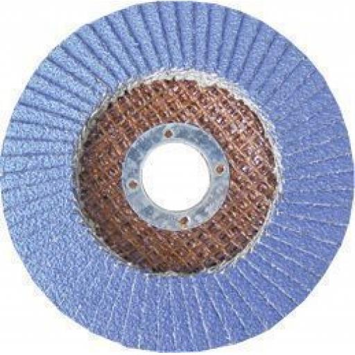 Flap Wheel Discs 100 x 16 Fine - Sanding Discs abrasive Polishing Buffing Grinding Wheels Angle Grinder