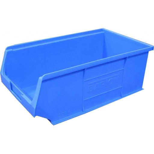 Storage Bin - Large 350 x 205 x 132mm - Linbin Bin  Plastic Tote Container Stackable Picking box Garage workshop