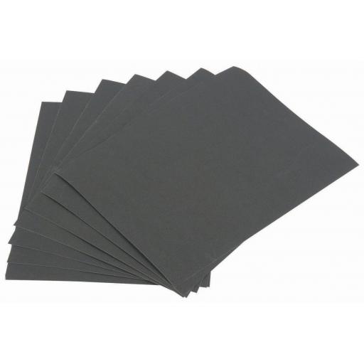 Wet and Dry Sheets 320 Grit (Medium) - Sand Paper Abrasive Sheets Flexible waterproof 