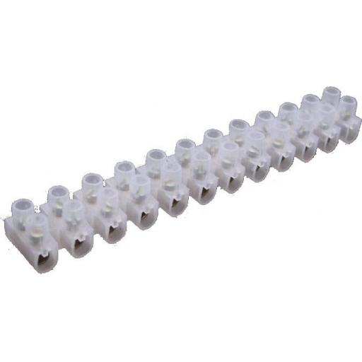 Connector Strips 3 Amp (10) - Terminal Block -Connector Choc Strip - Electrical Wire Power Cable Joiner Coupler