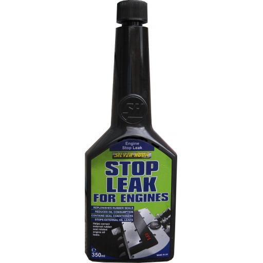 Engine Oil Stop Leak - 350ml - Petrol Diesel Engine Oil Additive  Treatment Gaskets Car Van Truck