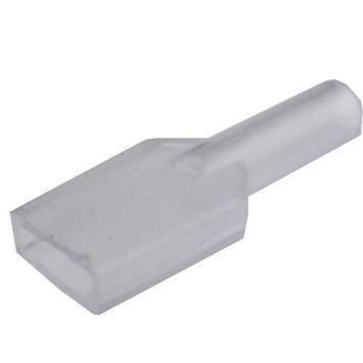Clear PVC Sleeve Sleeves For Female Spade Crimp Connector Crimp Wiring Terminals (for terminals WT84-85) 
