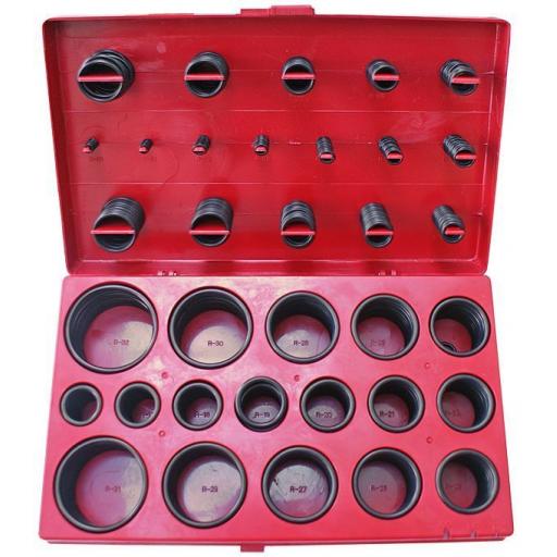 Assorted Box of  O Rings Kit Metric (419)- Metric Plumbing Air Seal Rubber Tap Sink Seal Thread