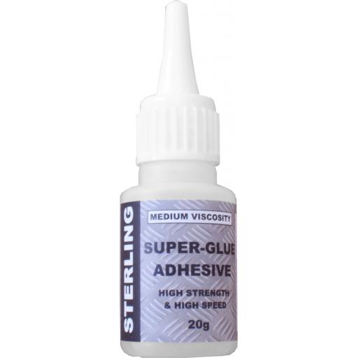 Sterling Superglue (20g) - High Strength High Speed Industrial Super Glue Bonder Adhesive
